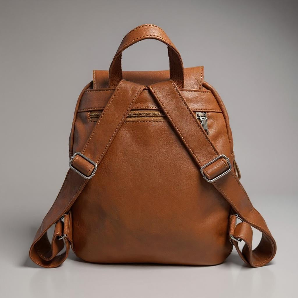 Vintage Leather Backpack