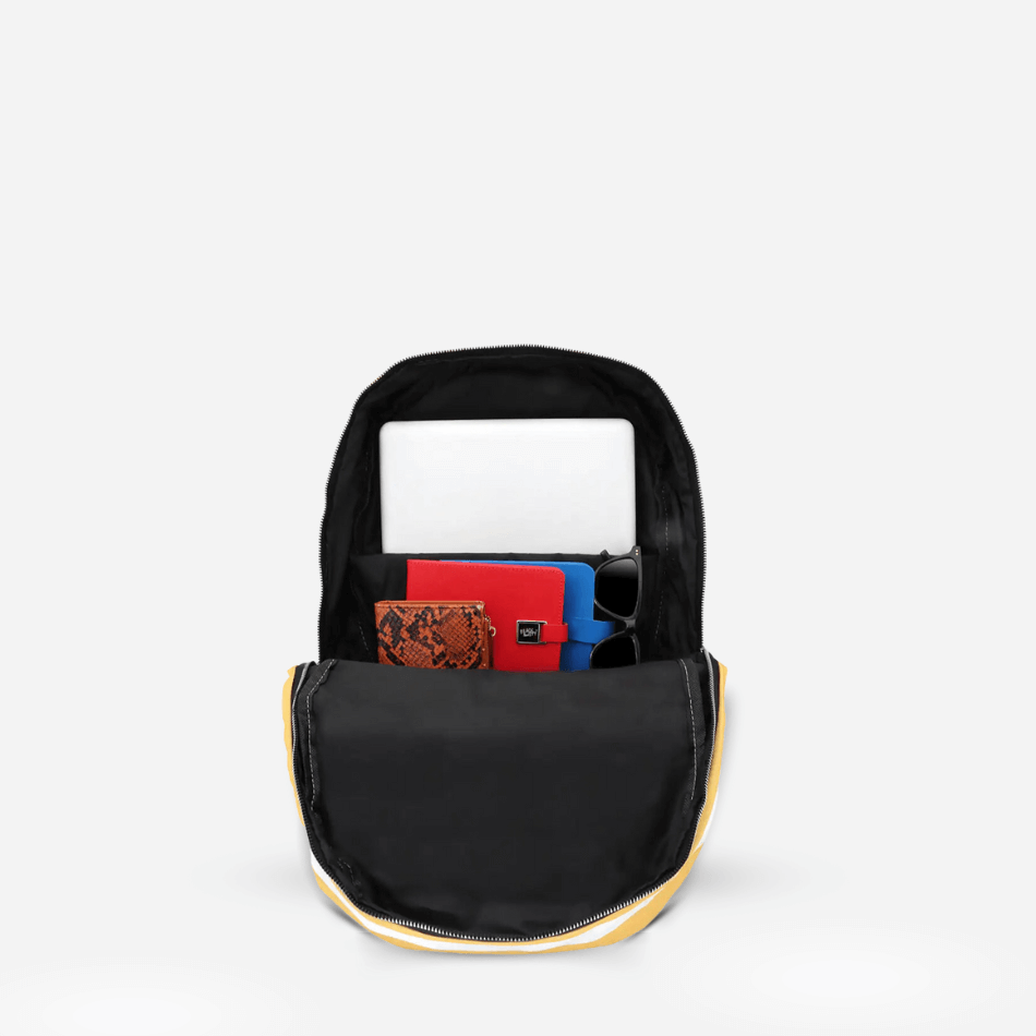 Anemoss Yellow Backpack- All in one carry all