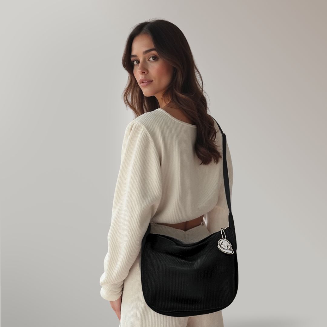 Corduroy Crossbody Bag
