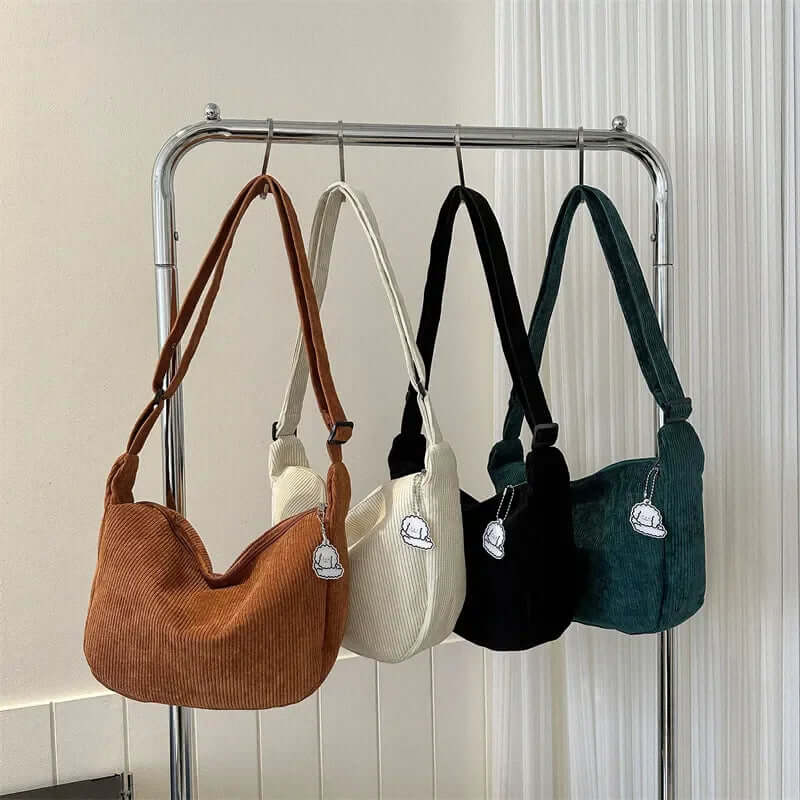 Corduroy Crossbody Bag