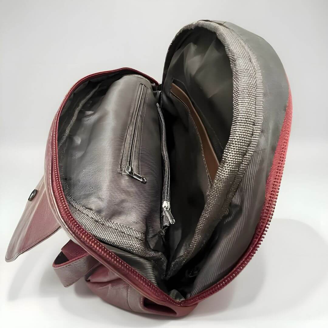 Vintage Leather Backpack