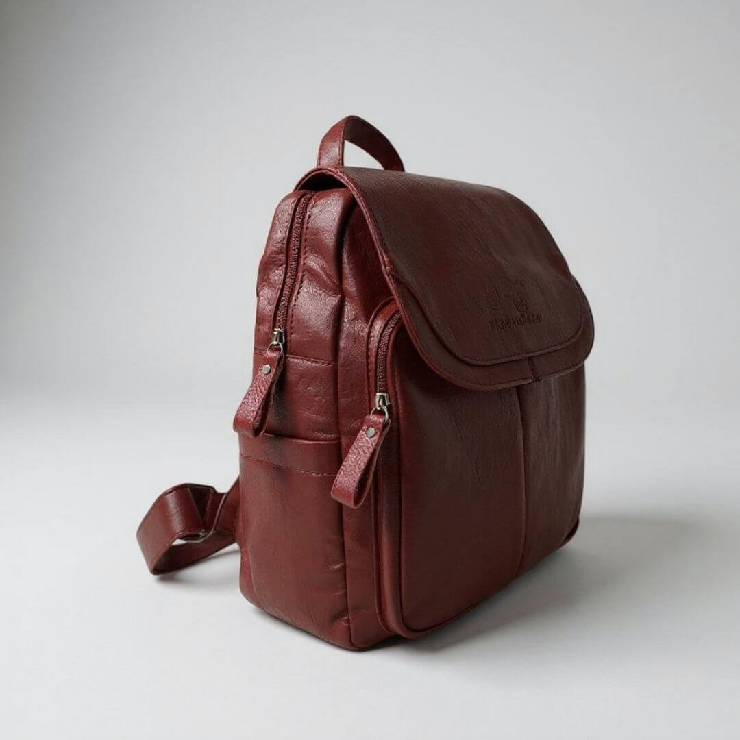 Vintage Leather Backpack